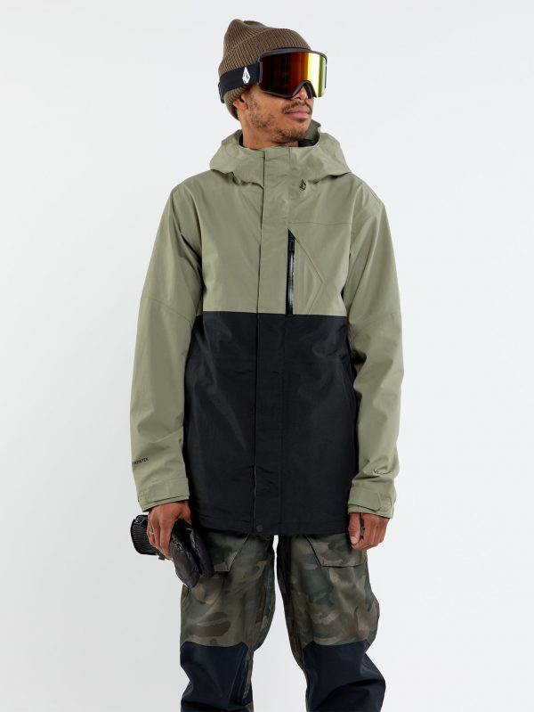 Volcom Rain Gore Tex Bib Overall / Cloudwash Camo